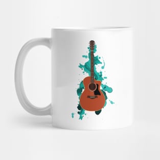 Auditorium Style Acoustic Guitar All Mahogany Mug